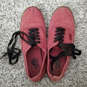 Red Vans